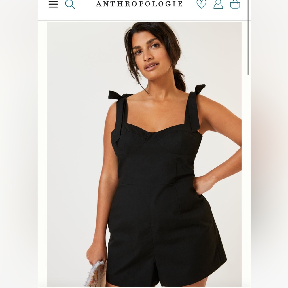 Hutch corset romper black size 4
